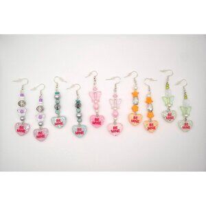Valentine Candy Heart Earrings